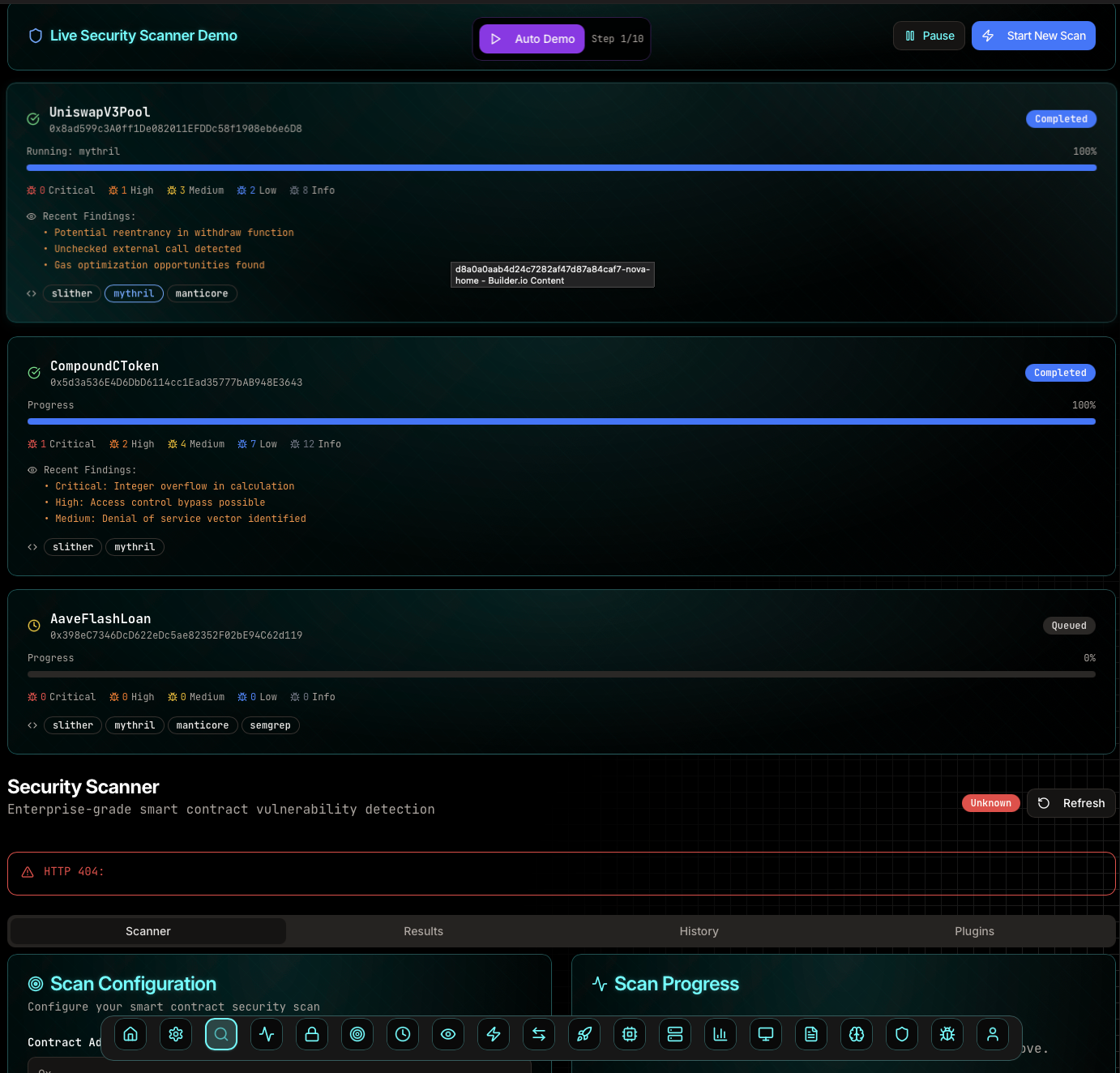 Product overview dashboard with KPIs and charts